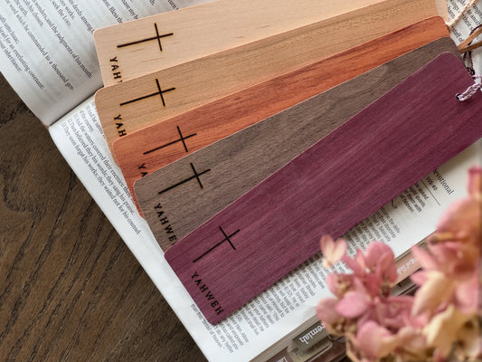 Yahweh - Wooden Bookmarks