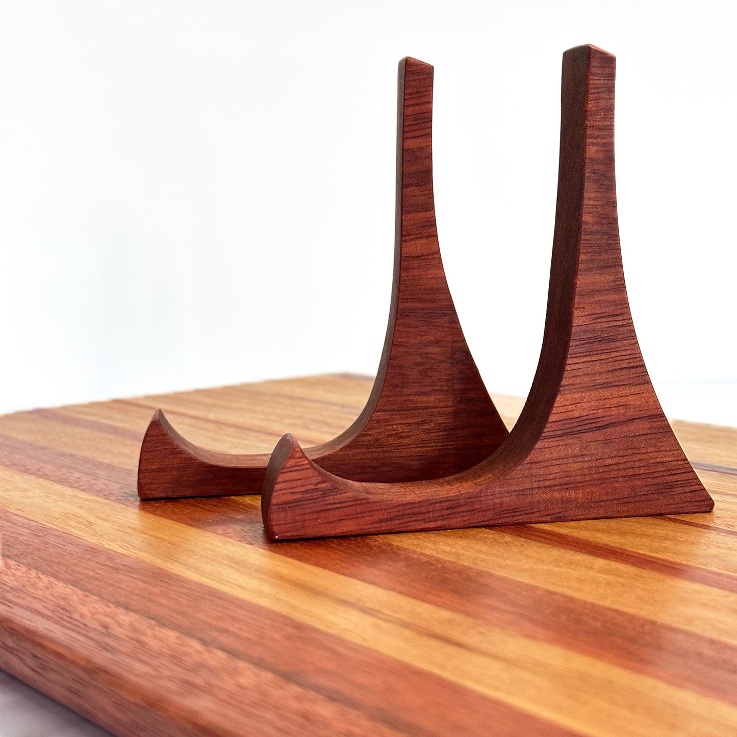 Exotic Canary & Bloodwood - Handmade Wooden Cutting Board - one-off