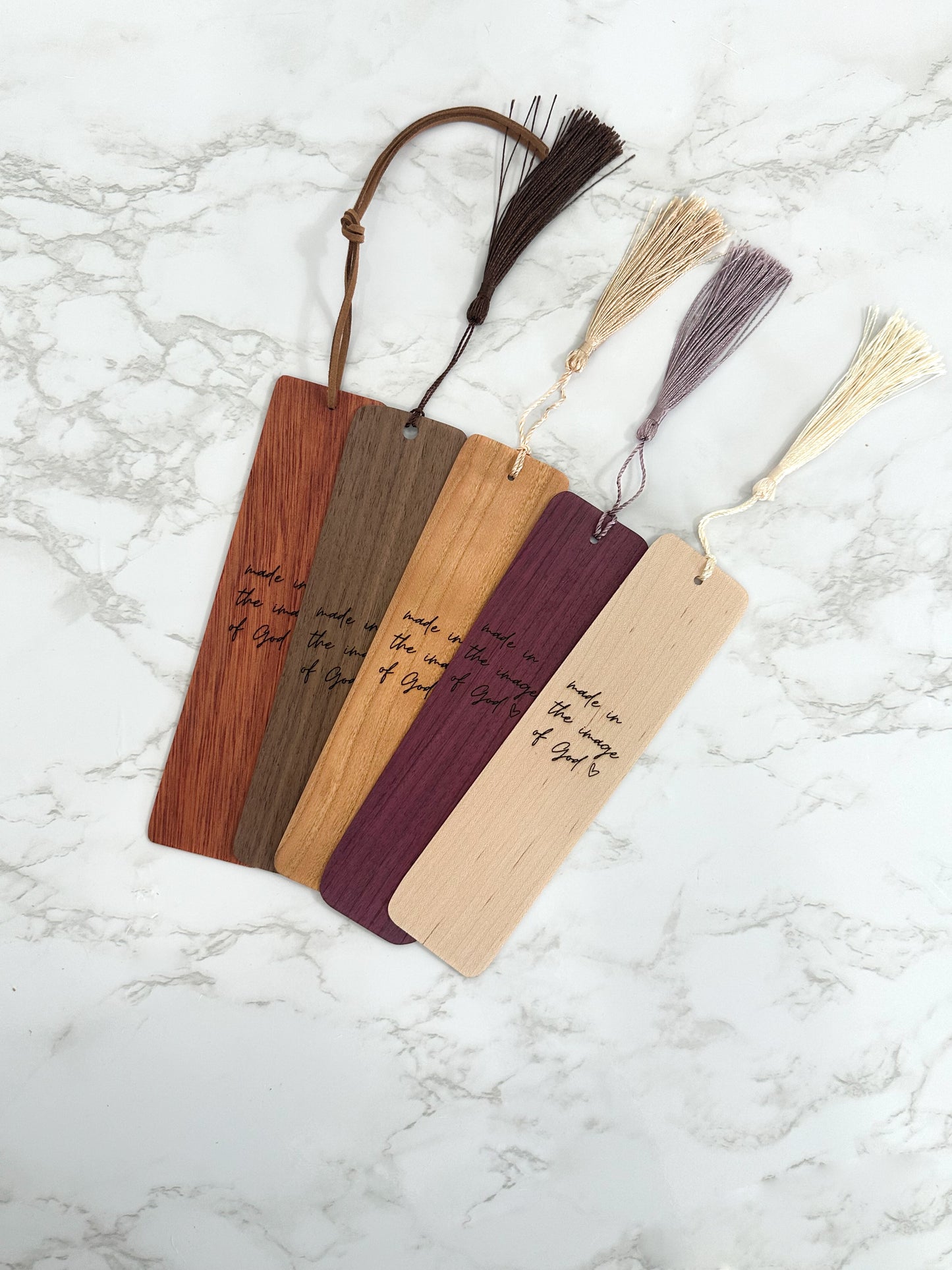 Made in the Image of God - Wooden Bookmarks
