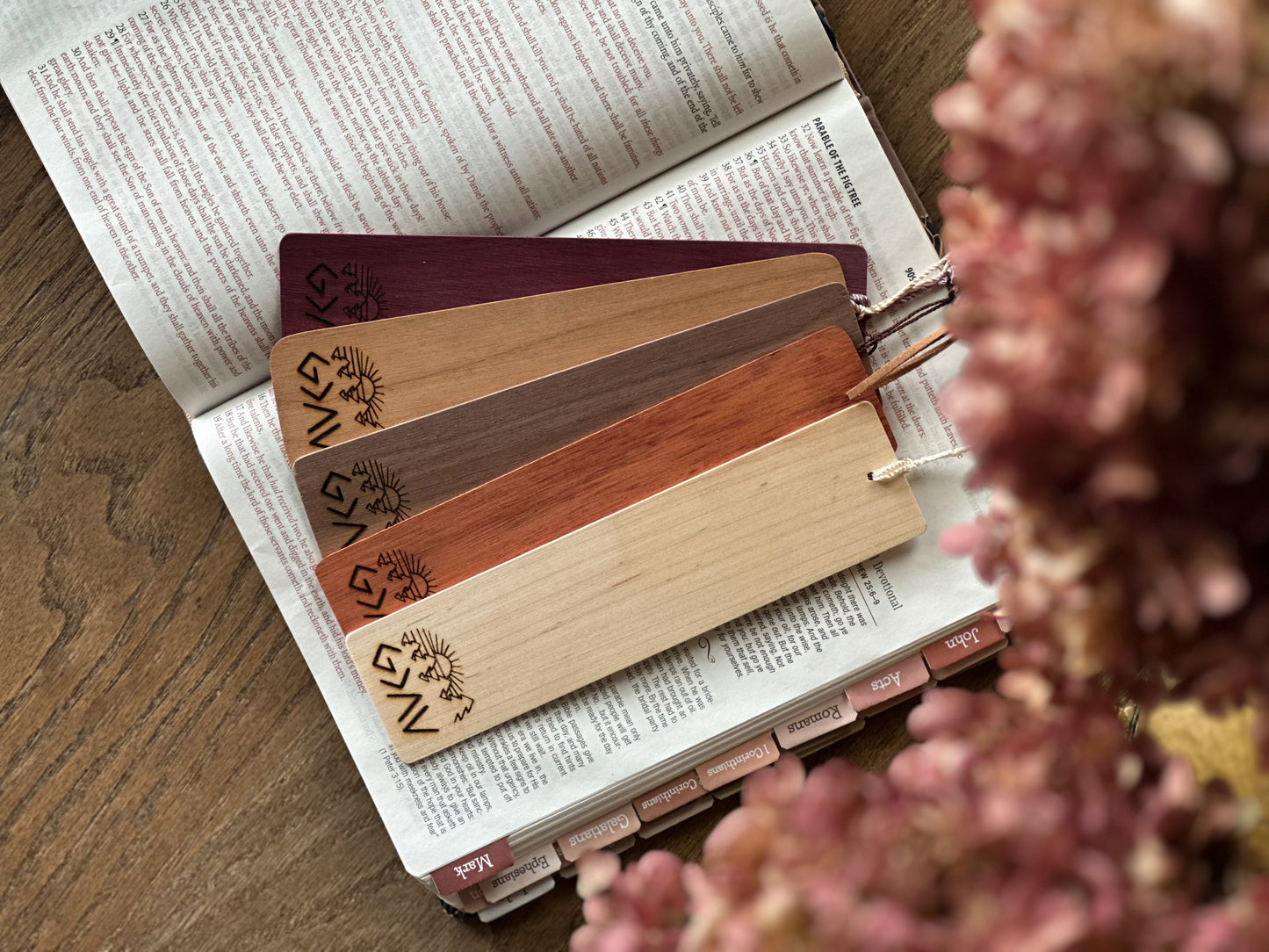 God Is Greater than Highs and Lows- Wooden Bookmarks