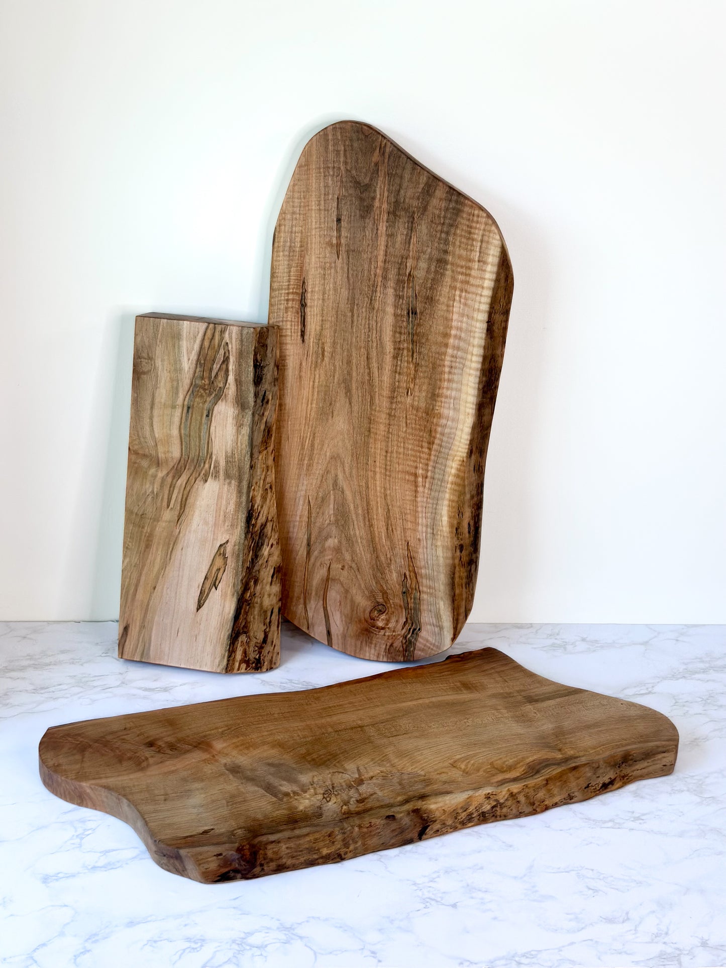 Live-edge Rustic Maple - Handmade Charcuterie Boards - one-off