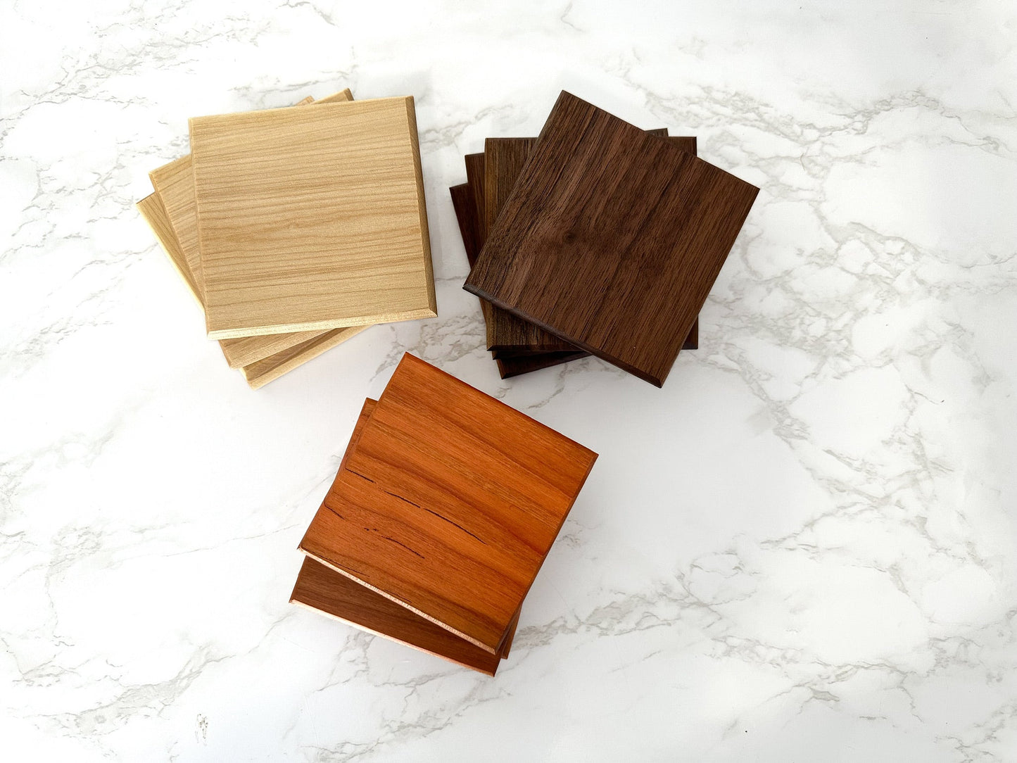 Monogram - Personalized Wooden Coasters