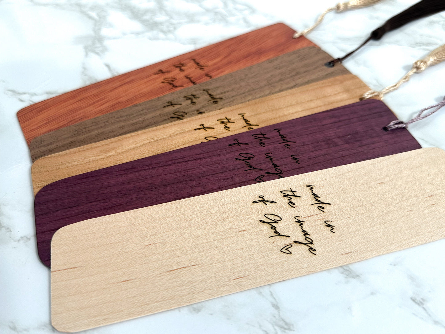 Made in the Image of God - Wooden Bookmarks