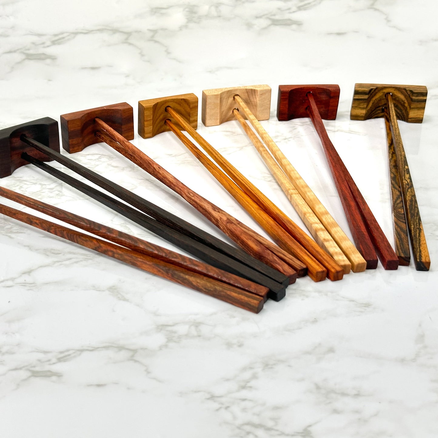 chopsticks with matching rests