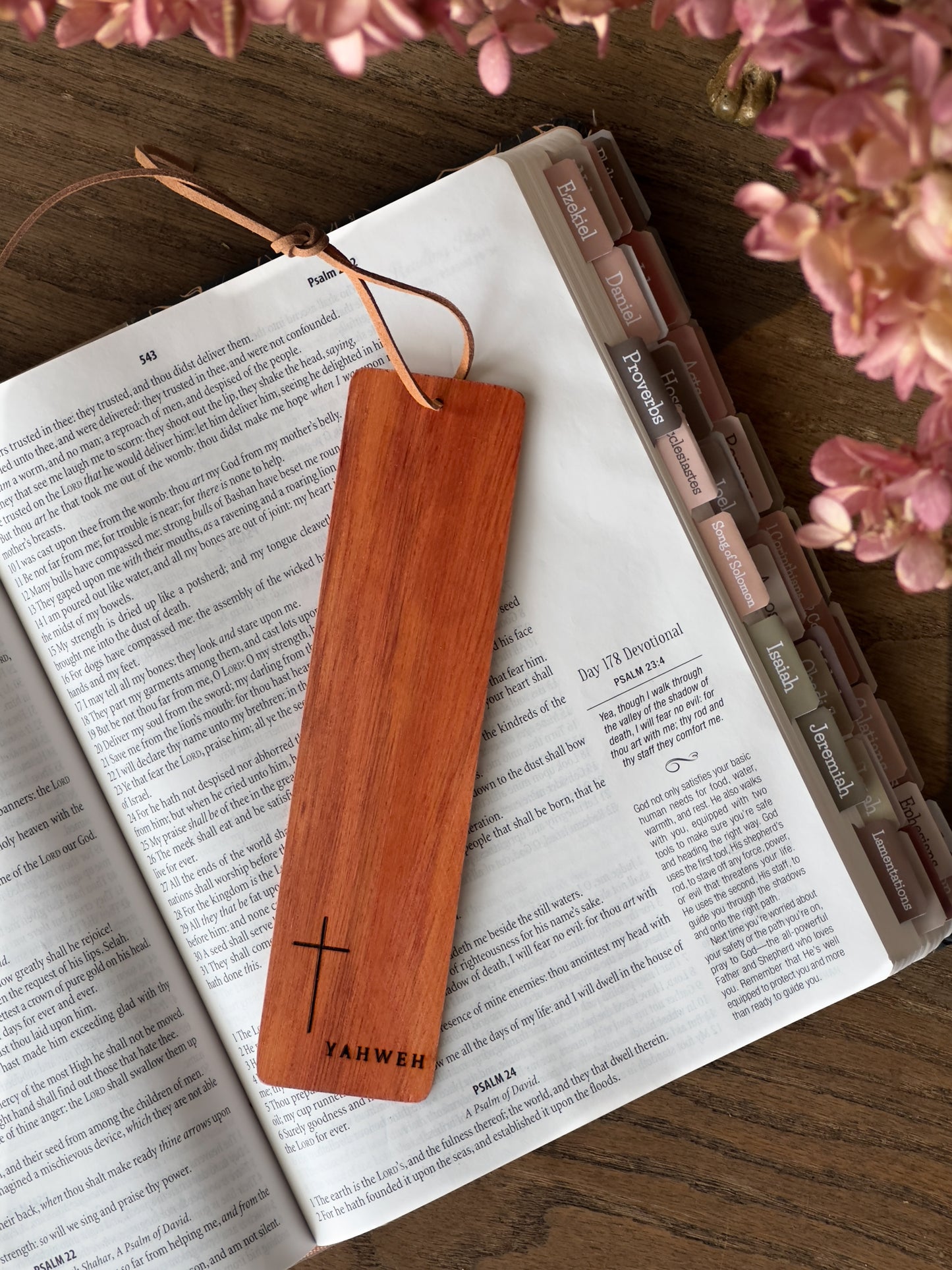 Yahweh - Wooden Bookmarks