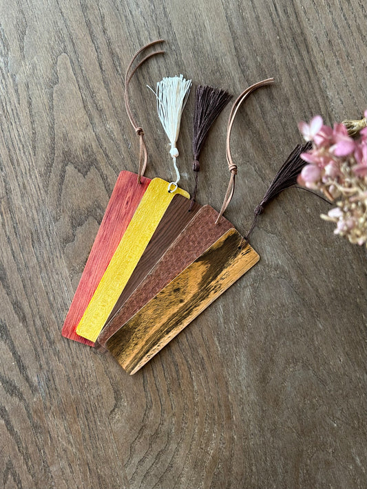 Exotic Woods - Wooden Bookmarks