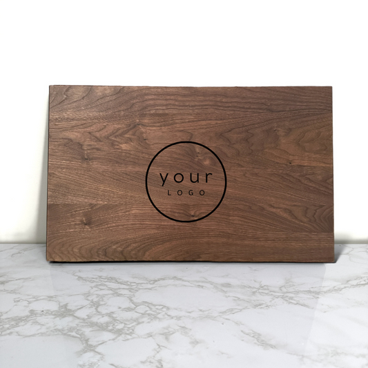 Business Logo - Custom Walnut Wooden Cutting Board
