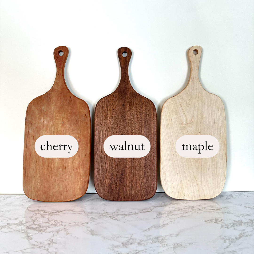 Charcuterie Board with Personalized Monogram
