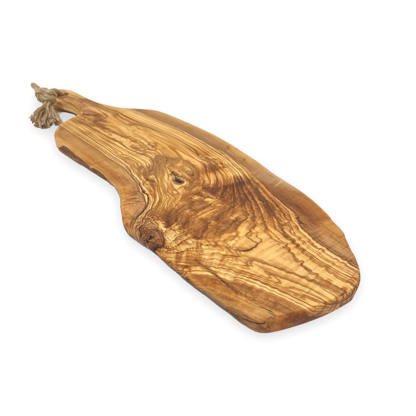 Live-edge Rustic Olive Wood - Handmade Charcuterie Boards - RTS large bottom view