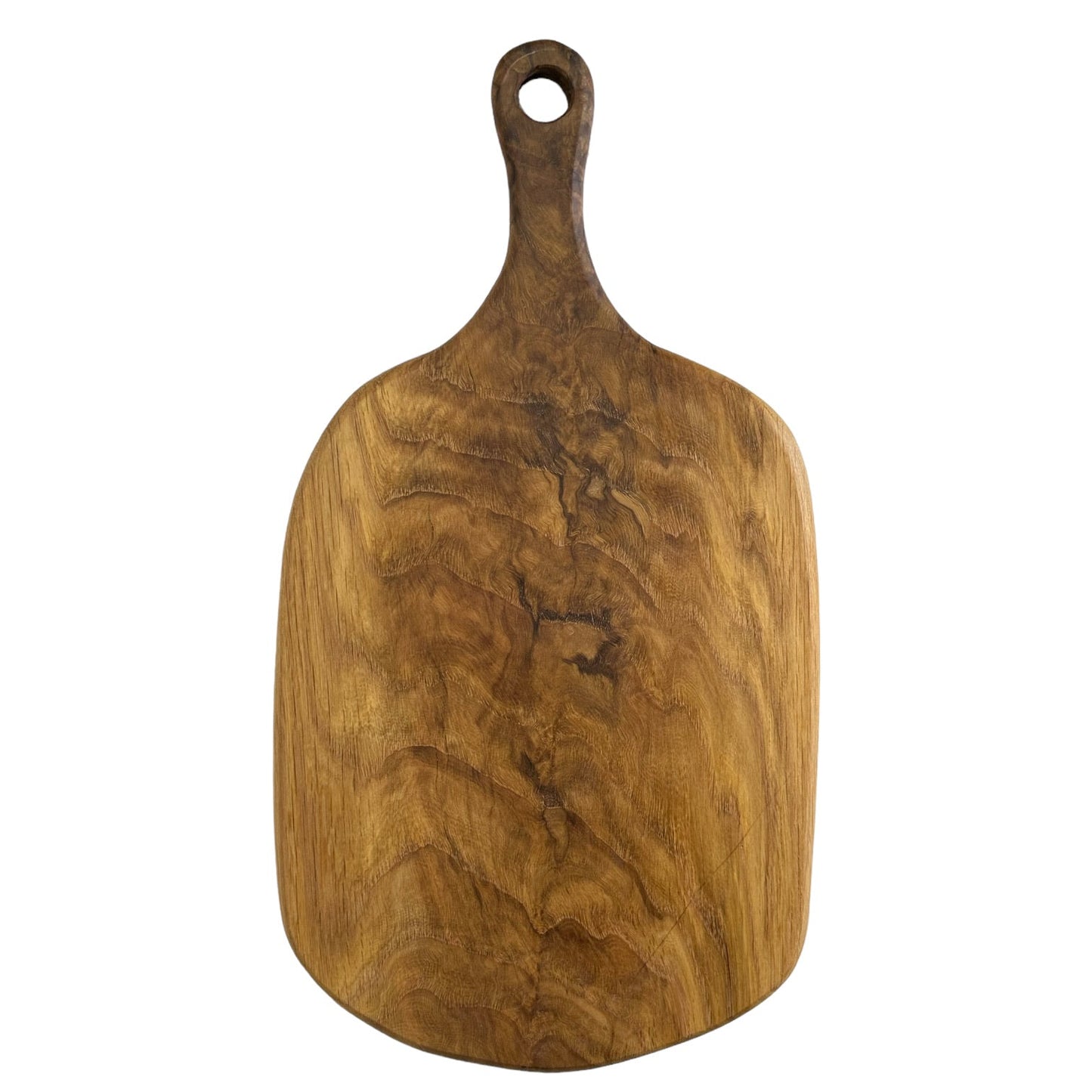Rustic Oak - Handmade Wooden Charcuterie Boards - RTS style 1 back view