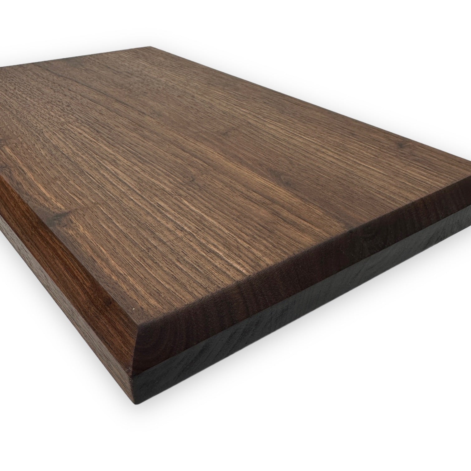 Walnut Cutting Board - MTO bottom edge bevel view