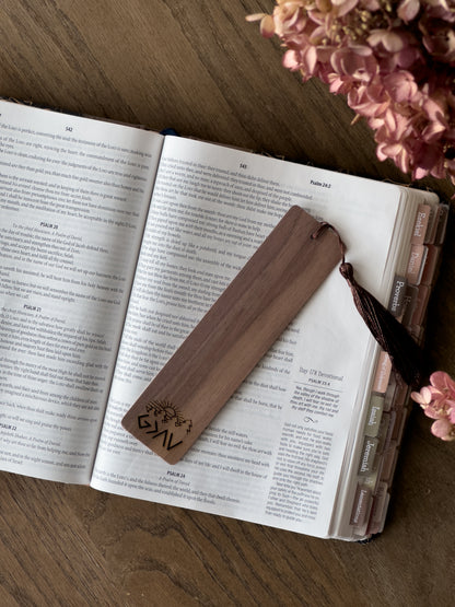 God Is Greater than Highs and Lows- Wooden Bookmarks