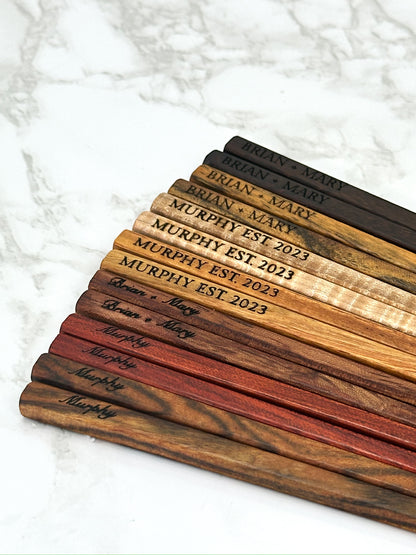 Personalized Wooden Chopsticks
