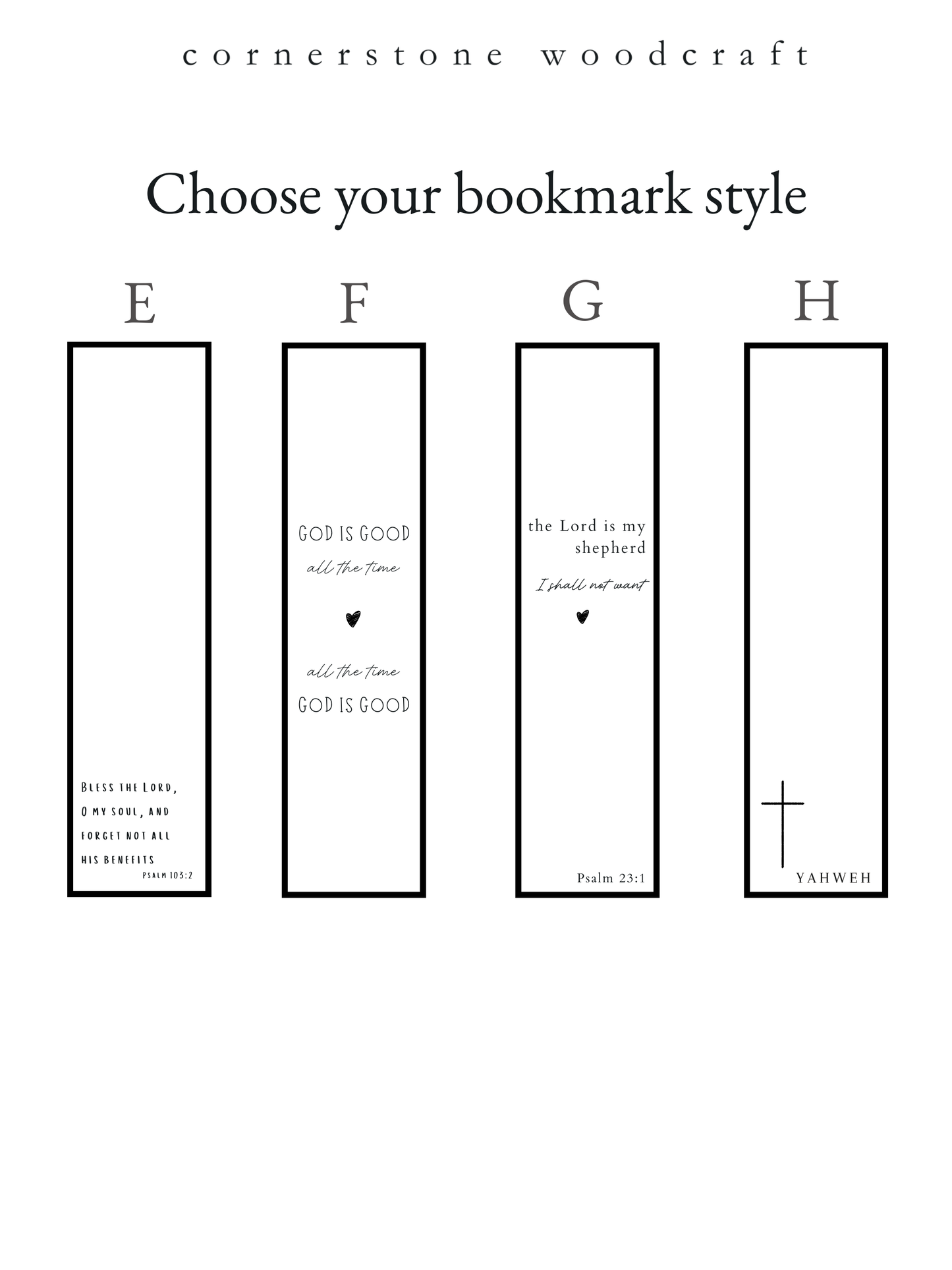 Wholesale Engraved Wooden Bookmarks