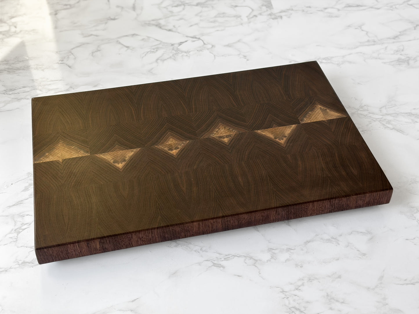 Second Chances - Endgrain Walnut Cutting Board