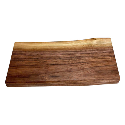 Live-edge Rustic Walnut - Handmade Charcuterie Boards - one-off
