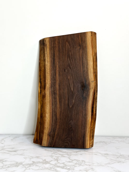 Live Edge Walnut Charcuterie Board Second - Chances