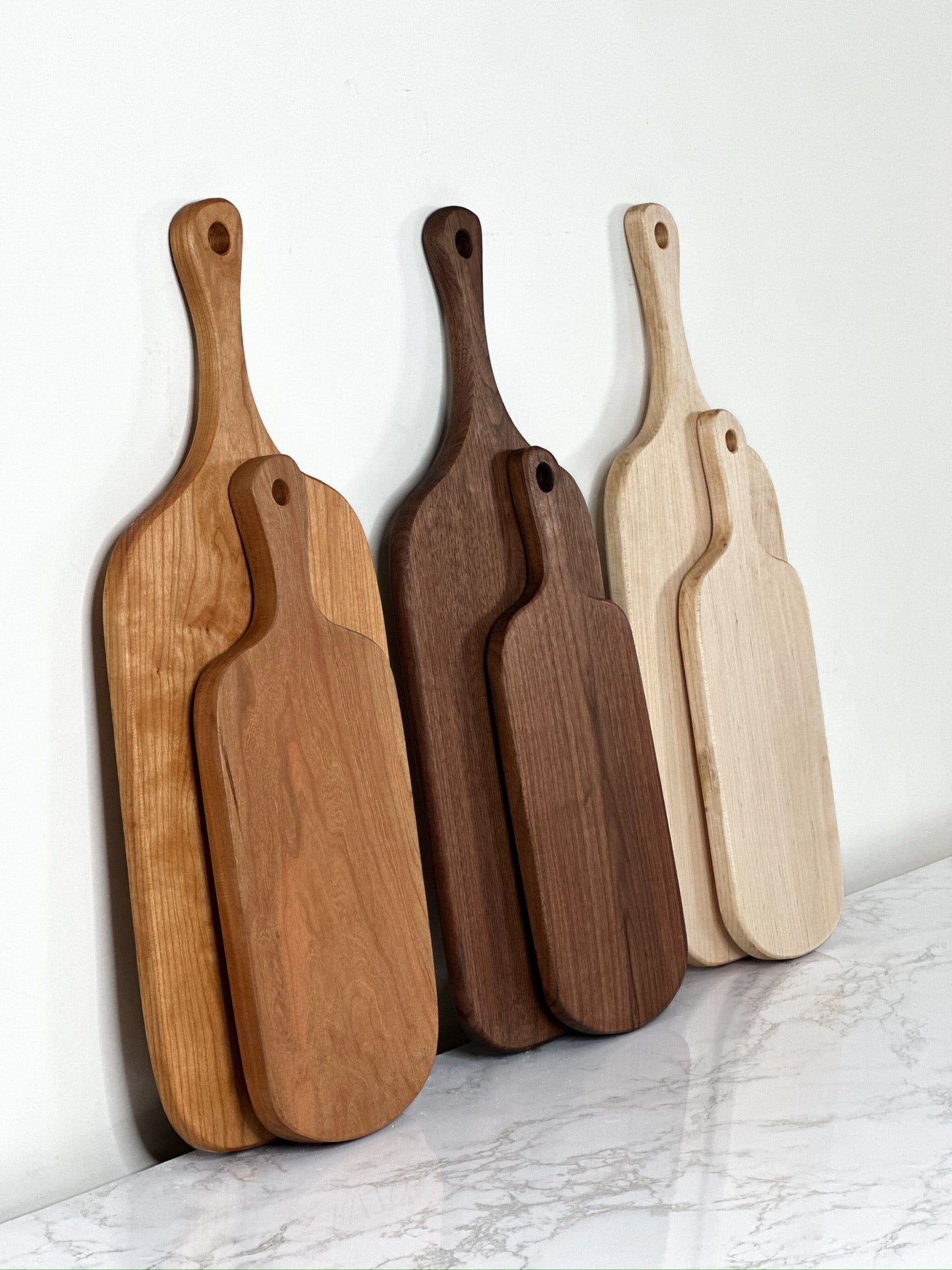 Handmade Monogram Engraving Wooden Charcuterie Board