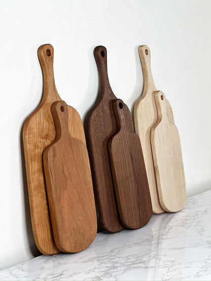 Handmade Monogram Engraving Wooden Charcuterie Board