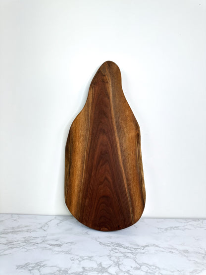 Live-edge Rustic Walnut - Handmade Charcuterie Boards - one-off