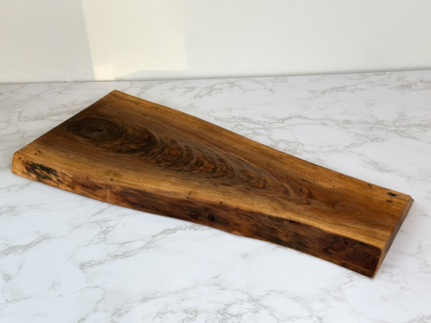 Live-edge Rustic Walnut - Handmade Charcuterie Boards - one-off