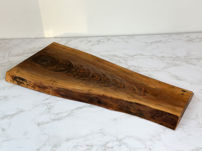 Live-edge Rustic Walnut - Handmade Charcuterie Boards - one-off