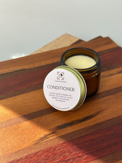 Cornerstone Wood Conditioner 1 jar open