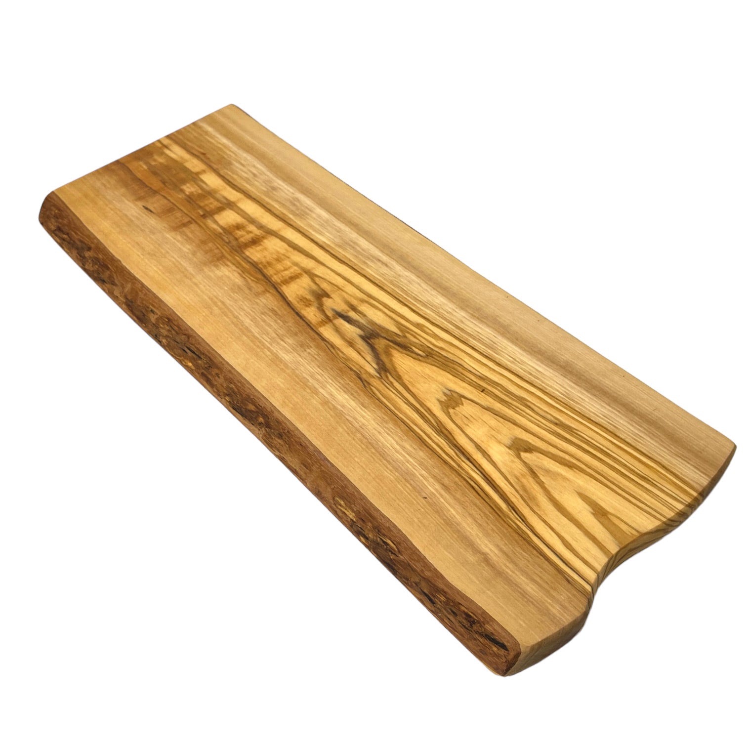 Live-edge Rustic Olive Wood - Handmade Charcuterie Boards - RTS tray top view