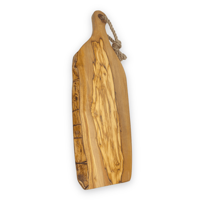 Live-edge Rustic Olive Wood - Handmade Charcuterie Boards - RTS small front view