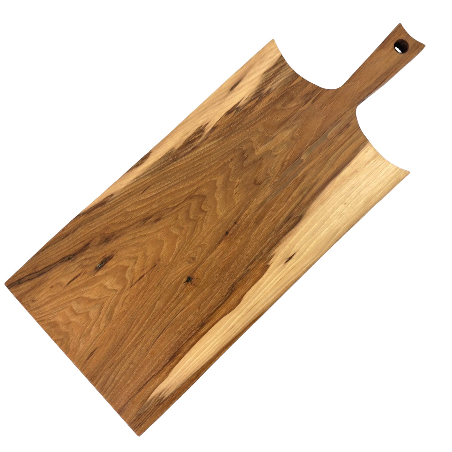 Rustic Handmade Wooden Charcuterie Boards - RTS hickory bottom view