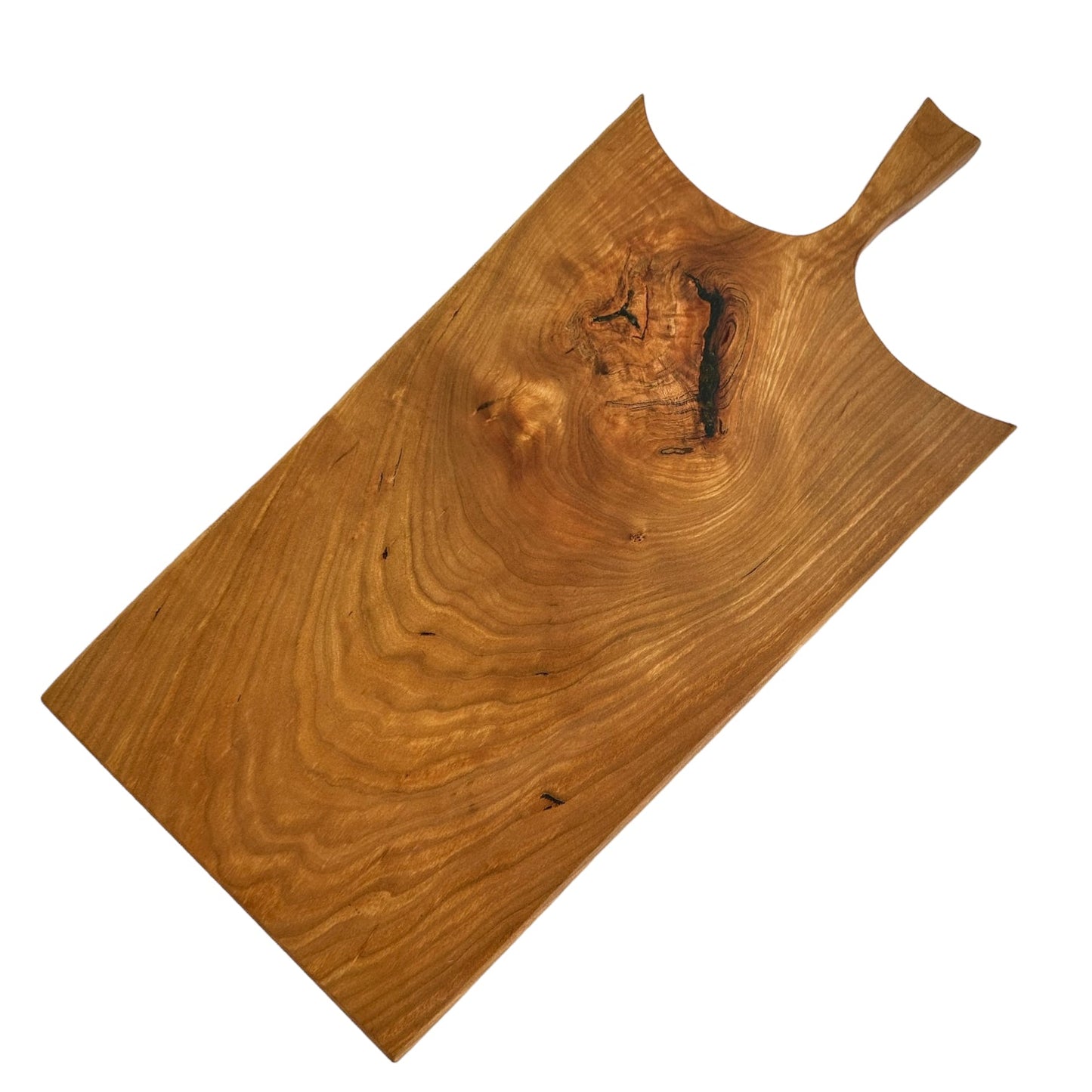 Rustic Handmade Wooden Charcuterie Boards - RTS cherry top view